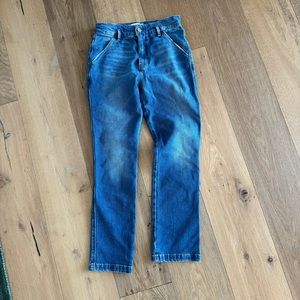 Frame le slender straight leg jeans in thistle size 27